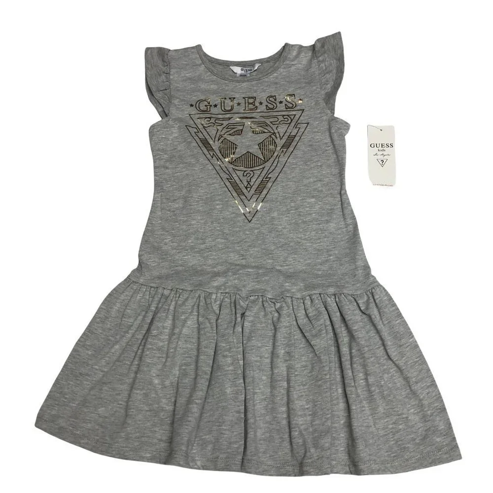 GUESS GIRLS SET OF 2, DRESS‎ & ROMPER SZ 5 NEW WITH TAG